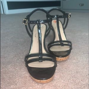 Black & Tan Wedges